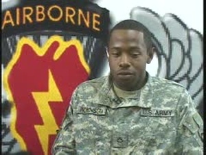 Pfc. Robinson