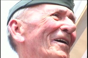 Alpha Co Barracks dedication