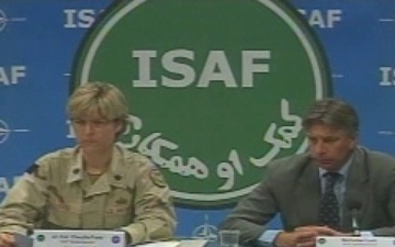 ISAF Press Conference, Part 1