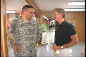 Rep. Gus Bilirakis Has Lunch With Soldiers