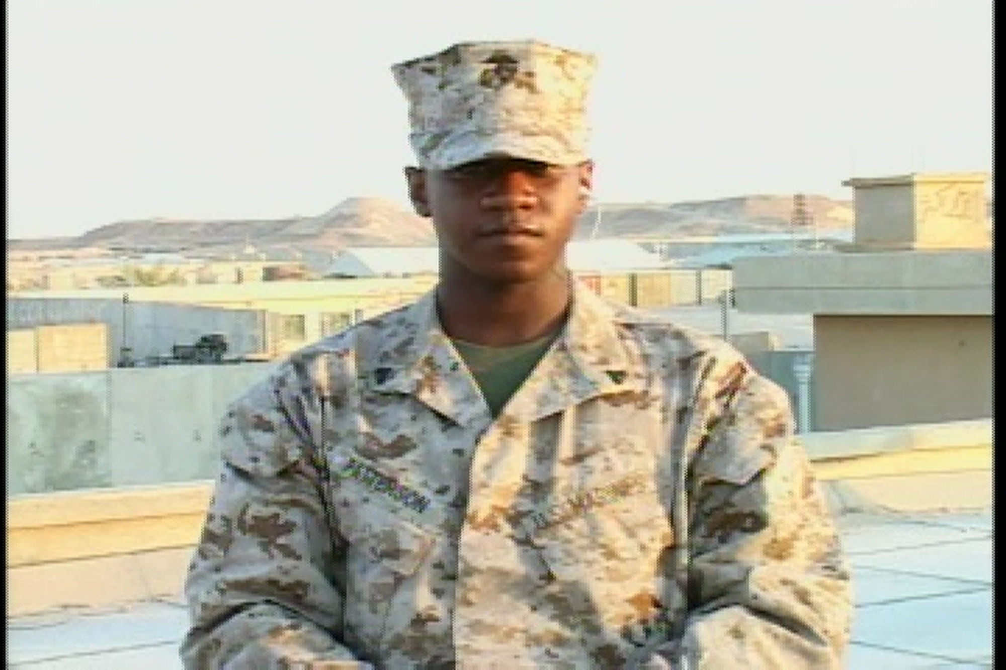 Talks to a WRC-TV reporter in Washington, D.C., about his daily responsibilities getting supplies to the troops, earning trust from local Iraqis and difficulties being away from his family. Part 1of 2.