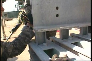 Iraqi and U.S. Engineers Work Together to Repair Damaged Bridge