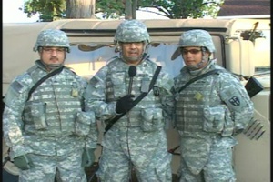 Staff Sgt. Orengo, Spc. Martinez and Sgt. Rivera