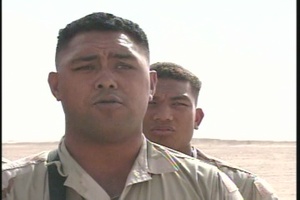 Singing Tongan Marines