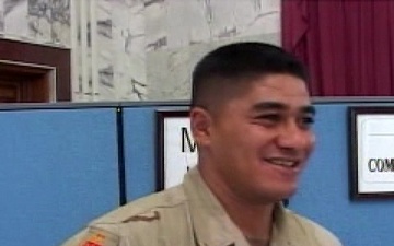 Tongan Marines: Sgt. Maj. Fillmoehala, Pvt. Oliver Kata