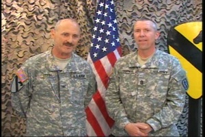 Col. Griese, Command Sgt. Maj. Dorner