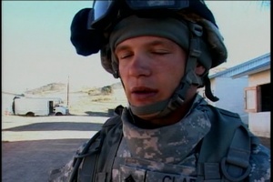 Soldiers Train on Population Engagements