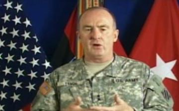 Regional Planning Command Message: Maj. Gen. Lynch