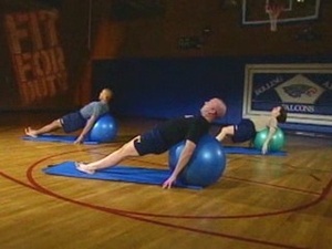 Fit for Duty: Pilates Ball Workout