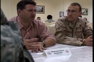 Congressman Shuster Visits with Troops