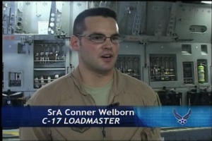 Air Force Report: 385th Cargo Mission