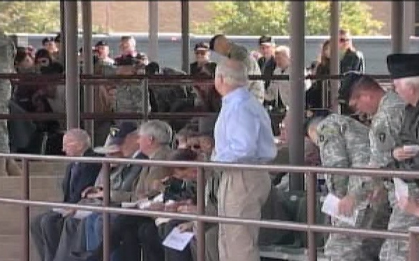 4th ID Colors Casing Ceremony