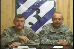 Col. Grigsby, Command Sgt. Maj. Pearson to Family Readiness Group Ft. Benni