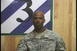 1st Sgt. Brown