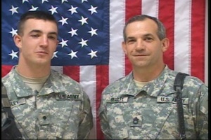 Sgt. 1st Class Beasley, Spc. Beasley