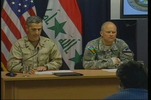 Rear Admiral Smith, Col. Sutherland Briefing, Part 1