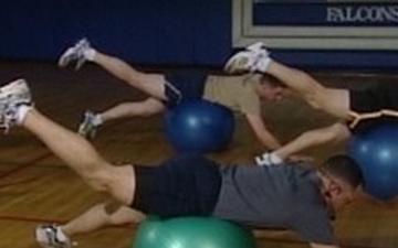 Fit for Duty: Swiss Ball Workout