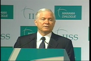 SECDEF Gates at the Manama Dialogue, Part 2