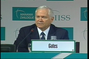 SECDEF Gates at the Manama Dialogue, Part 4