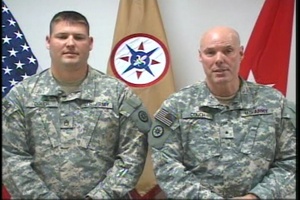 Brig. Gen. Couch, Staff Sgt. Couch