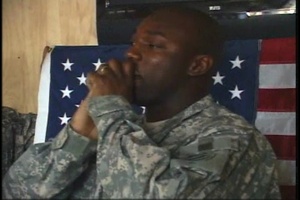 Sgt. 1st Class Larry Grate Jr. Re-Enlistment
