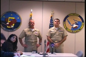 Capt. Adler, Cmdr. James, Part 1