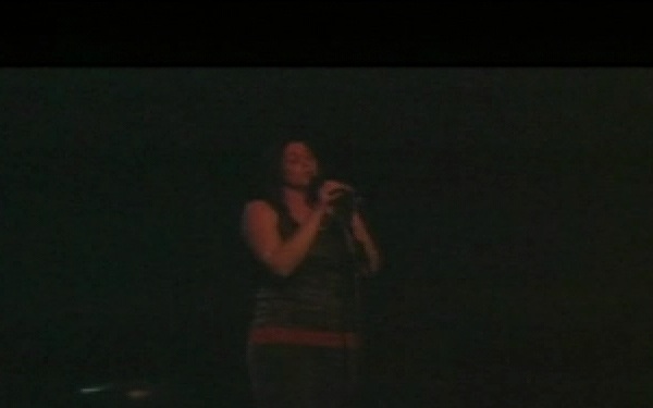 Kia Graham Performs for Troops