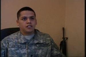 Freedom Watch Diaries: Spc. Reyes