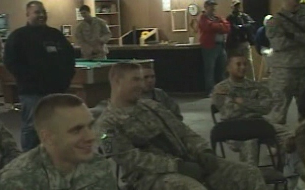 Comedians Entertain 4th ID Troops