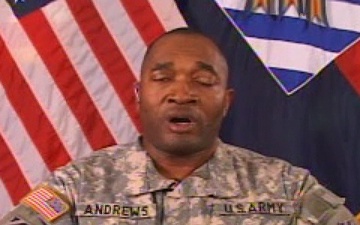 Command Sgt. Maj. Andrews