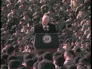 Vice President Cheney at Fort Hood, Part 1