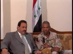 Dr. Rasheed and Col. Pittard