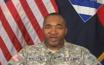 Command Sgt. Maj. Andrews