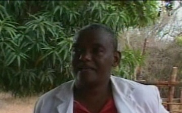 Lamu District Veterinary Officer, Dr. Mbogo