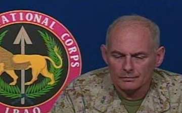 Maj. Gen. Kelly - Pentagon Press Conference, Part 1