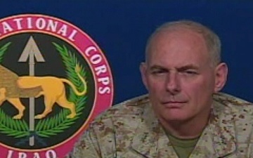 Maj. Gen. Kelly - Pentagon Press Conference, Part 2