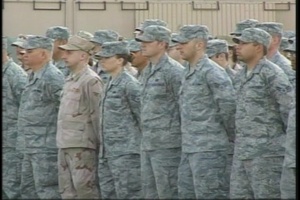455th AEW Change of Command Ceremony