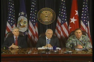 Vice President Dick Cheney, Gen. Petraeus, Ambassador Crocker, Part 1