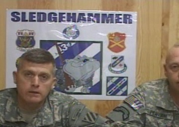 Col. Grigsby, Command Sgt. Maj. Pearson Briefing, Part 1