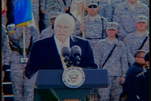 Vice President Cheney Visits LSA Anaconda