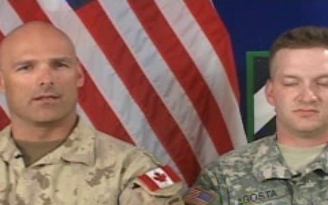 Lt. Col. Mills, Sgt. Agosta