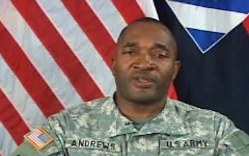 Command Sgt. Maj. Andrews