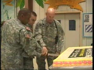 Army Reserve 100th Anniversary Cake Cutting