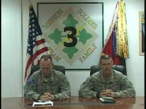Col. Hort, Command Sgt. Maj. Daley, Part 2