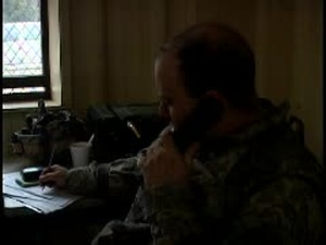 Soldiers Train in Base Defense