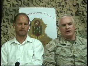 Col. Malay and Mr. Carrington Press Conference, Part 1