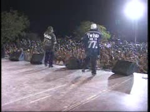 Rapper Twista Performs for Troops