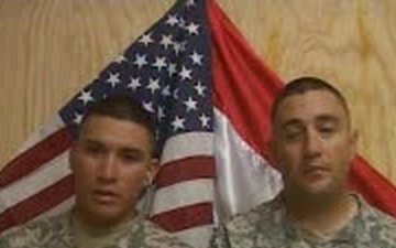 Pfc. Zamora and Cpl. Chavez