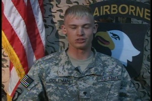 Spc. Coleman