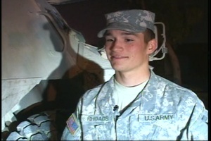 Staff Sgt. Brown, Pvt. Rhoads